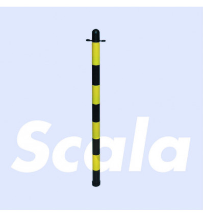 SCALA Signalisatie paal geel/zwart zonder voet