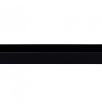 JEWE PVC U-profiel 18mm - zwart