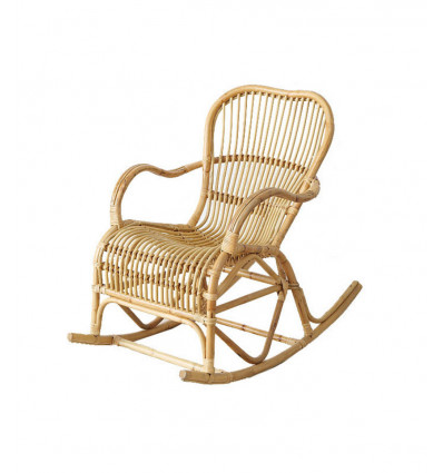 ROCIO schommelstoel 106cm - rotan nuturel kleur