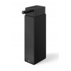Zack LINEA - zeep dispenser zwart 175ml inh. met handig druksysteem RVS 4X16.9cm