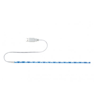  USB strip 30cm blauw 1,5w 5v