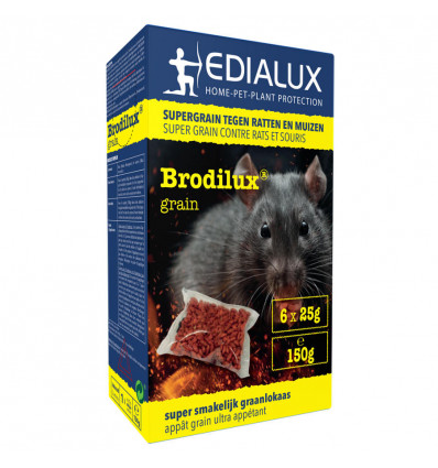 EDIALUX Brodilux - 150GR Pasta tegen ratten en muizen