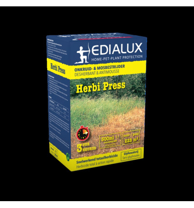 EDIALUX Herbi press totaalherbicide 500ml