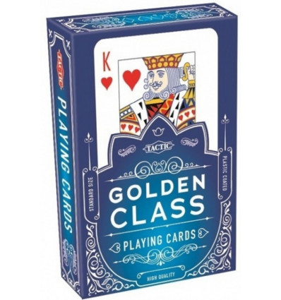 TACTIC Speelkaarten - Golden blue