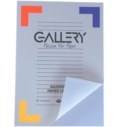 GALLERY Kalkpapier - A4 50bl