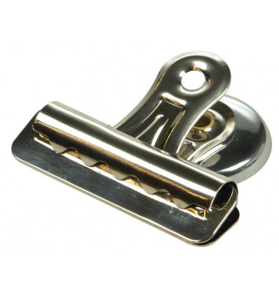 Bulldog clip m/magneet