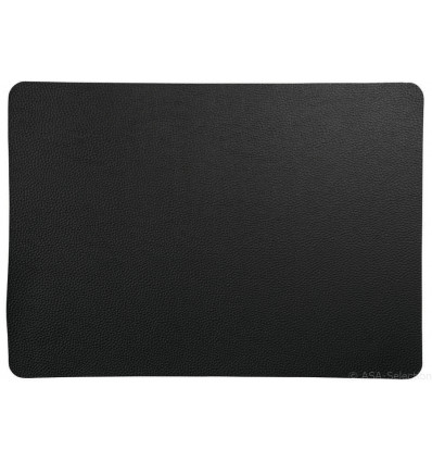 ASA Placemat - 46x33cm - rough black led