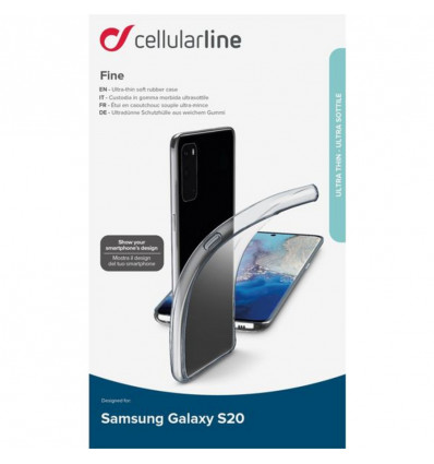Samsung GALAXY S20 hoesje fine - transp.