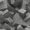UGEPA Hexagone 3D stenen - zwart behang papier