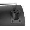 GUSTA BBQ Roker - 37.5x25x38cm - zwart grill en smoker met thermometer