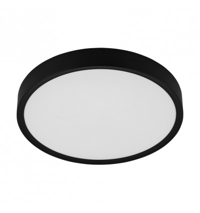 EGLO MUSURITA LED-lplafondlamp - 44CM zwart/wit