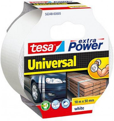 TESA extra power universal 10m x 50mm wit