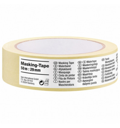 TESA masking whitecore 50m - 29mm label