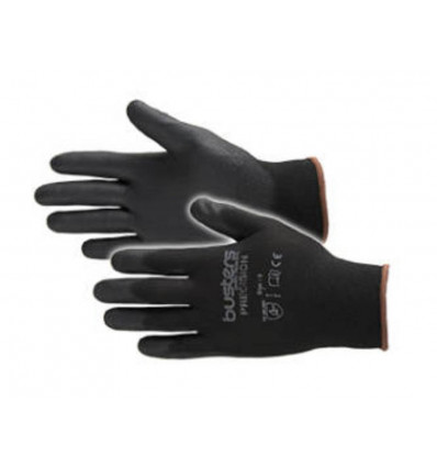 BUSTERS handschoen gecoat boa black M9 07-0355