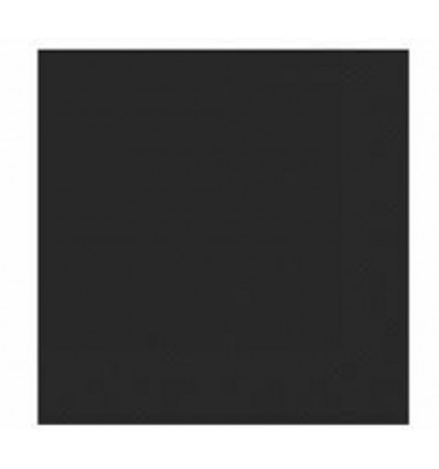 DUNI servetten - 33x33cm - zwart