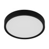 EGLO Plafondlamp MUSURIA LED - 34CM wit/zwart