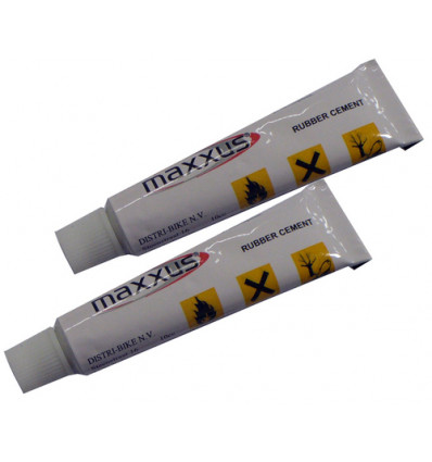 MAXXUS Lijm - 10CC tube solutie voor fiets - rubber cement 2stuks