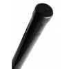GIARDINO ronde paal kaal zwart RAL9005 48mmx1.5mmx260cm