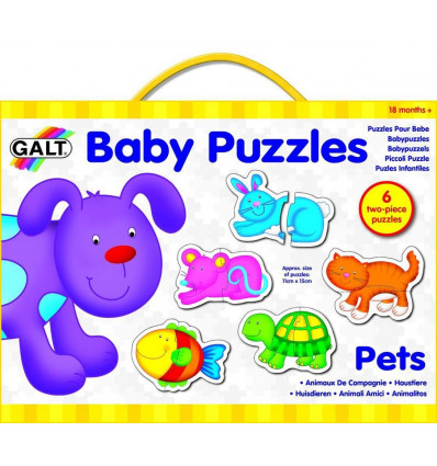 GALT Puzzel baby - Huisdieren