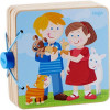 HABA Babyboek hout - Dieren kinderen