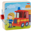 HABA Babyboek hout - Brandweer