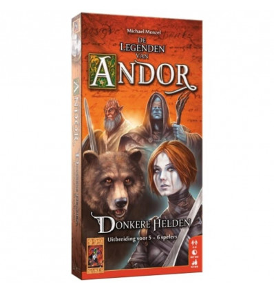 999 GAMES Legenden van Andor - Donkere helden 5/6 - Bordspel