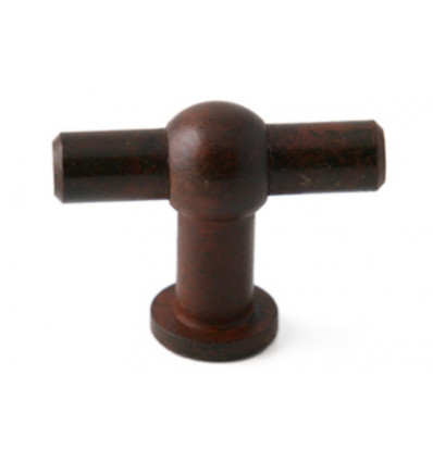 IBE Brecht knop 45x35mm roest