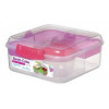 SISTEMA To Go - Bento cube box 4comp. & yoghurtpotje 1.25L