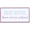 Magneet - Save water - 10x5cm