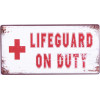 Magneet - Lifeguard on duty - 10x5cm