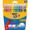 BIC Kids - Kleurstiften etui 12st. 9202932