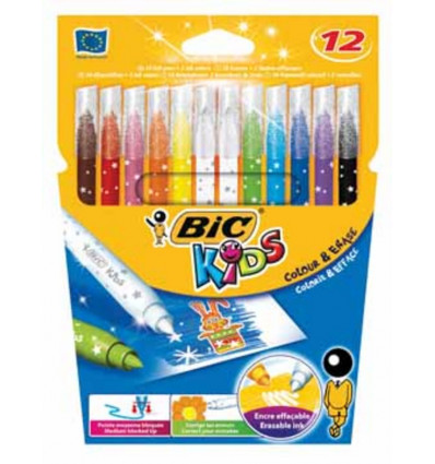 BIC Kids - Magische viltstiften 12st.
