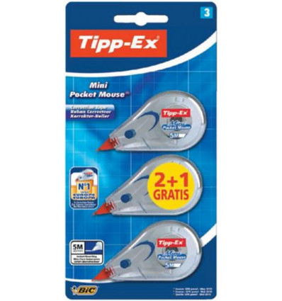 Tipp-Ex mini pocket mouse - 2+1gratis