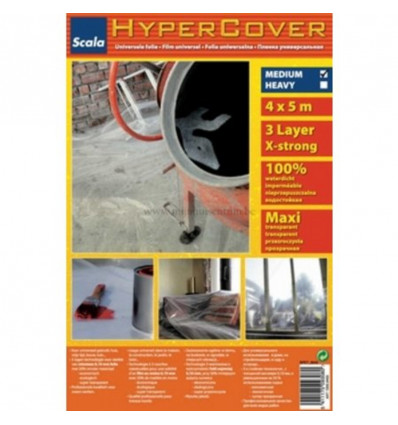 SCALA Hypercover heavy 2x5m- transparant beschermfolie - afdekfolie 0.2mm
