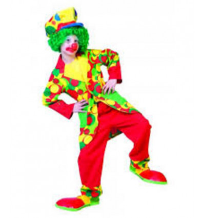 Verkleedpak clown BUBBLES - 116