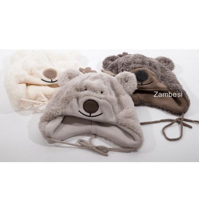 Muts kind BEAR-FACE - offwh./bruin/taupe
