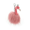 JELLYCAT - Sleutelhanger fancy FLAMINGO flamingo
