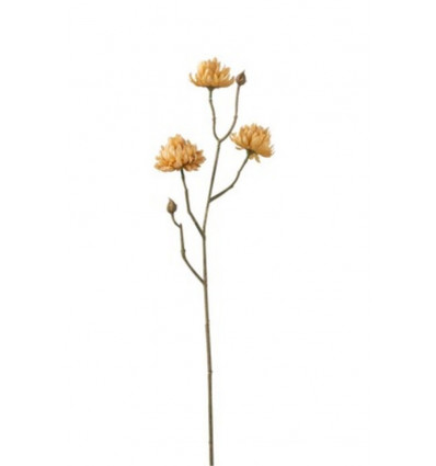 JLINE Bloem Chrysanthum 52cm - oker