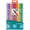 STABILO Pen 68 color parade - blauw - 20st