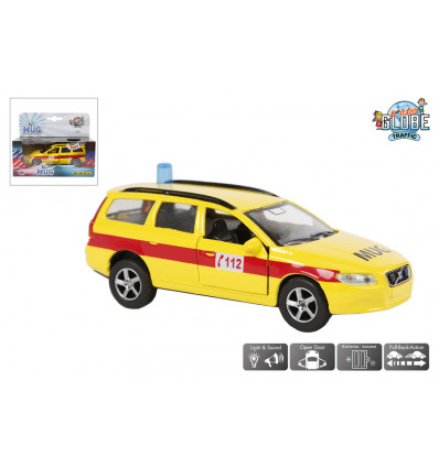 KidsGlobe - MUG Volvo V70 licht/ geluid- 12cm 10086293