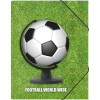 FOOTBALL World Wide elastiekmap A4