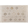 LORENA tapijt - Kaarol 140x200cm - earth wasbaar
