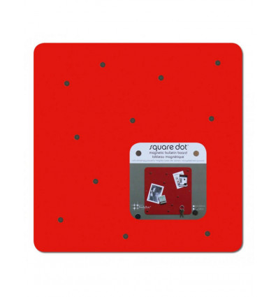 3B3 - Magneetbord square 38cm - rood
