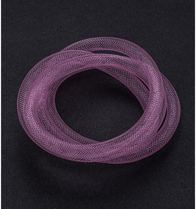 Fish net tube 8mmx1m - roze