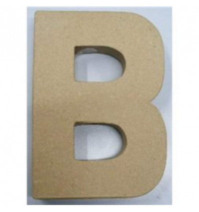 Paper shape letter - 20x13.75x2.5cm - B