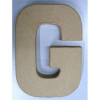 Paper shape letter - 20x13.75x2.5cm - G