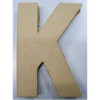Paper shape letter - 20x13.75x2.5cm - K