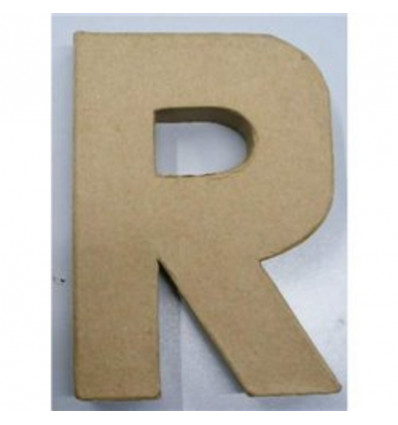 Paper shape letter - 20x13.75x2.5cm - R