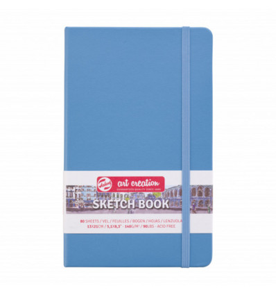 TALENS Art Creation schetsboek - 13x21cm 140g - lake blue
