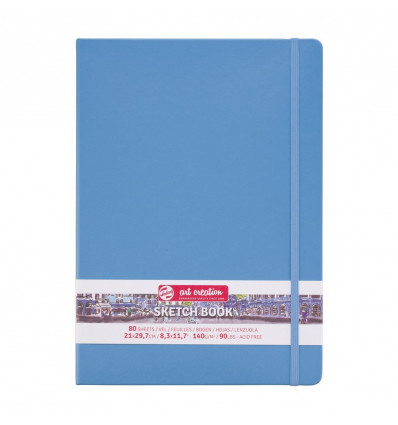 TALENS Art Creation schetsboek - 21x30cm 140g - lake blue